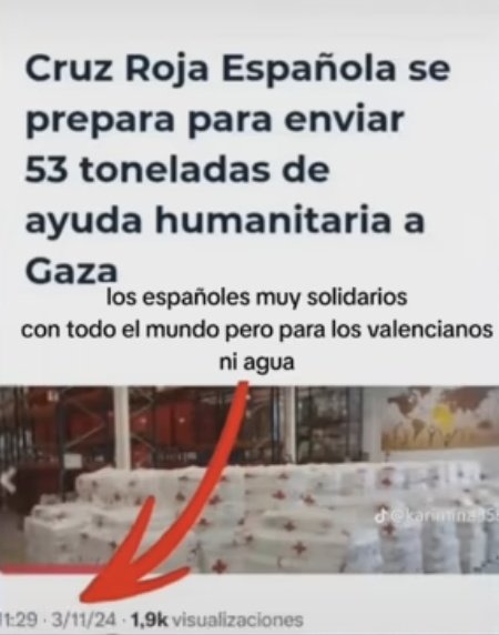 Me he quedado sin insultos!!!!
Ni un pvto euro más a <a href="/CruzRojaEsp/">Cruz Roja Española</a> 😡