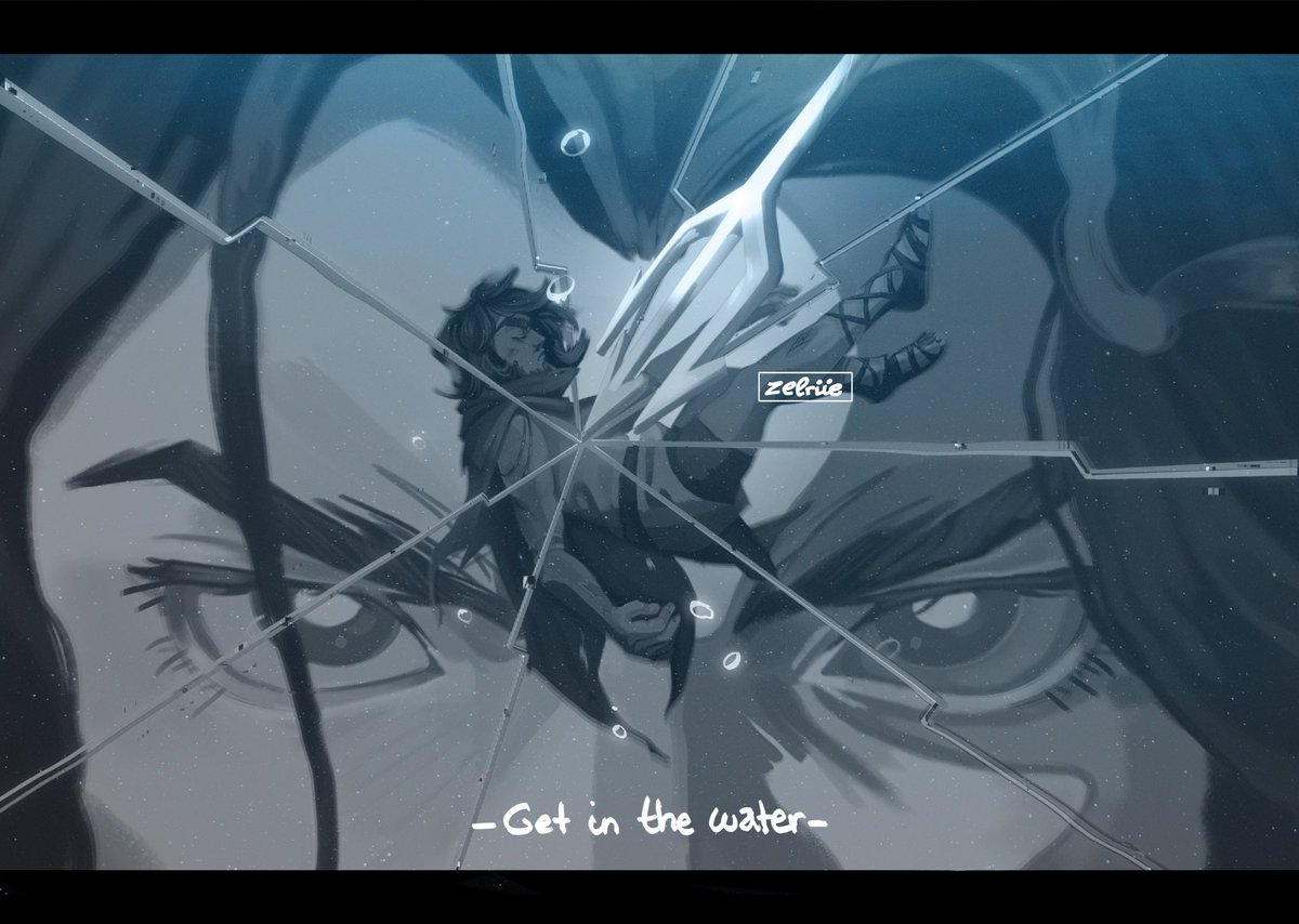 Just finished this piece inspired by ‘Get in the Water’ 🌊from Epic the Musical! Had to capture that energy! ✨Thank you so much <a href="/JayHerrans/">Jorge Rivera-Herrans</a> for this amazing musical, it is literally saving my life right now🙏🏻💕
#fanart #mythologyart #digitalart #illustration #poseidon #oddyseus