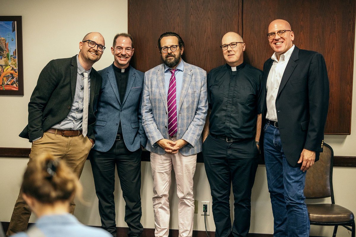 TWO successful dissertation defenses last week! Peter Battaglia (Director: Deirdre Dempsey); Ethan Vander Leek (Director: Ryan Duns, SJ). Congratulations! <a href="/MUGradSchool/">Marquette Graduate School</a> <a href="/MUArts_Sciences/">MUArtsandSciences</a>