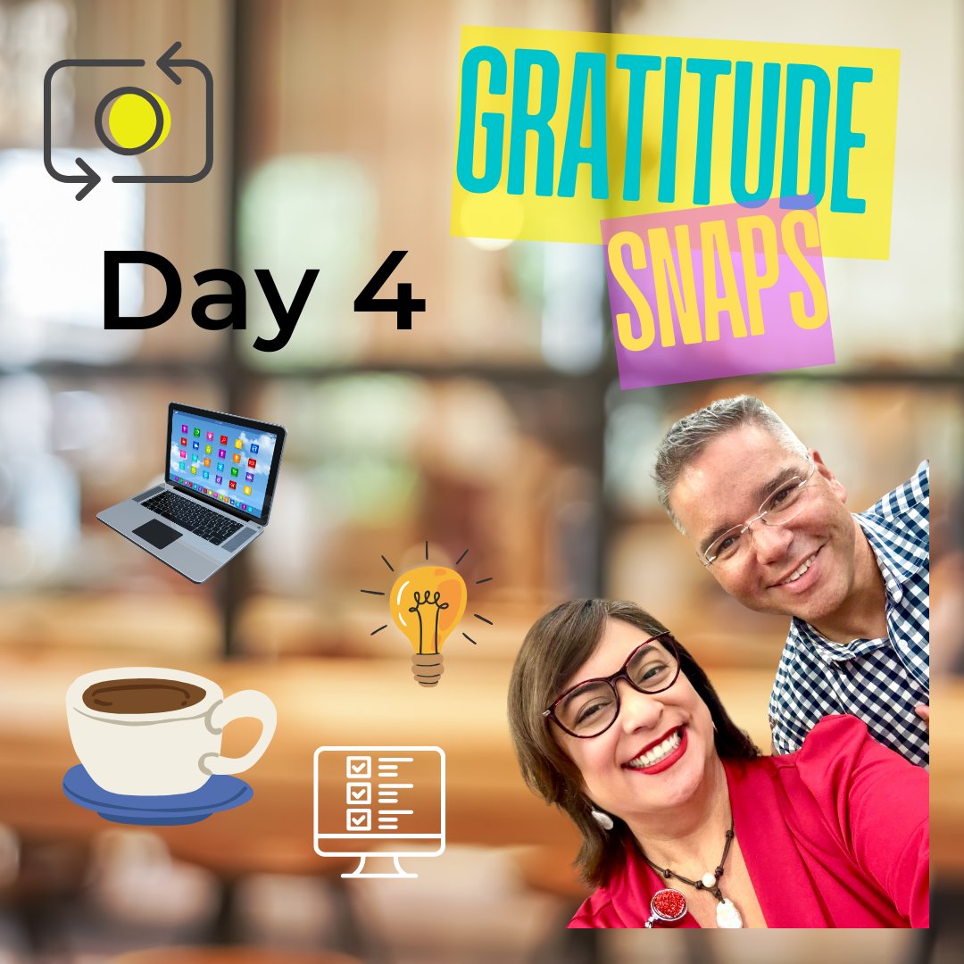 EduTisha's tweet image. It&apos;s my favorite time of year, and I am starting my #gratitudesnaps later than normal. 🤗 @HISDnick Thank you for always listening to me work out solutions or helping me view things differently! Thank you for being willing to share your fantastic coffee @TaraMartinEDU @tishrich