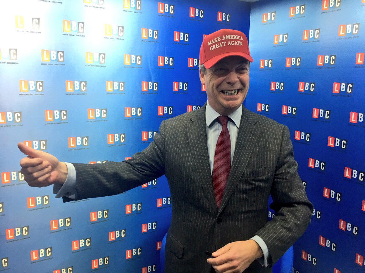 Is it just me, or is Nigel Farage a complete and utter wanker?