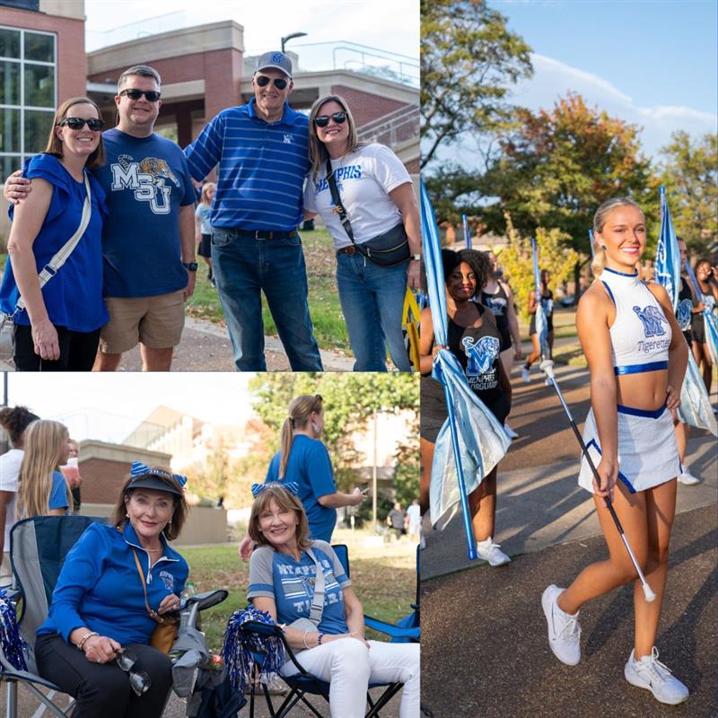 MemphisAlumni's tweet photo. Homecoming may be over, but the memories are forever! Thanks to everyone who joined us. 🐾💙 Missed the tailgate fun? Join us at the next game on 11/16! https://t.co/VNfPYstGMX