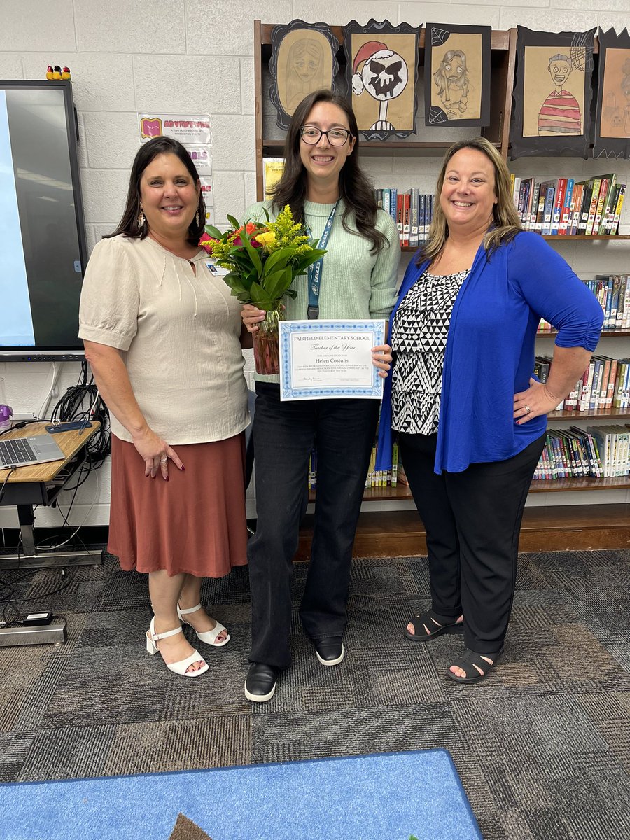 CONGRATULATIONS to these outstanding, distinguished educators! 💛💙🥳 Fairfield falcons are more successful and equipped thanks to your love, dedication, compassion and creativity. Thank you for all you do!!! <a href="/Ms_CostulisVB/">Helen Costulis</a> <a href="/khingerty/">LoveTeachInspire (Kristi Hingerty, Ed.D)</a> <a href="/VBFairfieldPTA/">VB Fairfield Elementary School PTA</a>