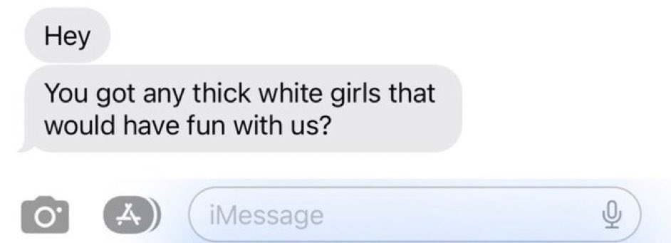 wannabereece's tweet photo. @flackospalace i’ll never forget when you texted me this #SnowDemon #WhiteGirlWasted #IfItAintSnowing https://t.co/NWVwfM2ZNG