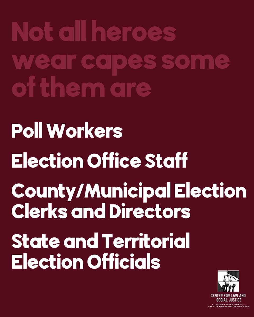 Center for Law and Social Justice at MEC, CUNY tweet media