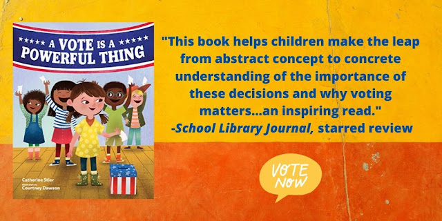 A VOTE IS A POWERFUL THING by #TexasAuthor <a href="/Catherine_Stier/">Catherine_Stier</a> is a FAB book to help kids (4-7ish) understand what all the voting fuss is about.
eBook: amzn.to/4hyyMMU
hardcover: amzn.to/4hyyMMU
paperback: amzn.to/4hyyMMU
<a href="/AlbertWhitman/">Albert Whitman & Co.</a> #kidlit #votingmatters