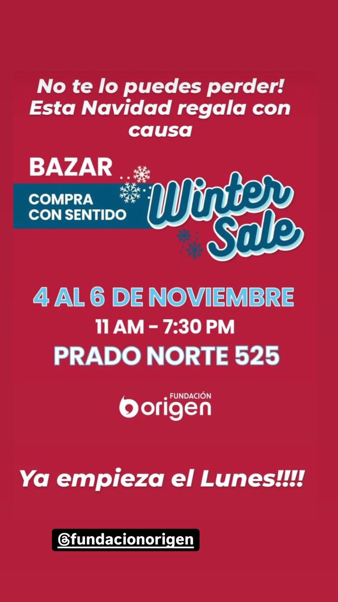 rebecadealba's tweet photo. ⁦@FundacionOrigen⁩ en apoyo a las mujeres que viven en situación extremadamente vulnerable . Ayudemos !! https://t.co/4L47m483En