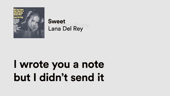 thesadbaby's tweet image. lana del rey.