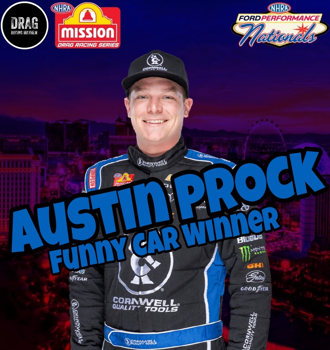 AUSTIN PROCK MAKES IT A JFR DOUBLE UP !

#NHRA #VegasNats
