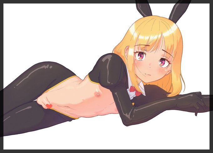 過去絵男の娘逆バニー 