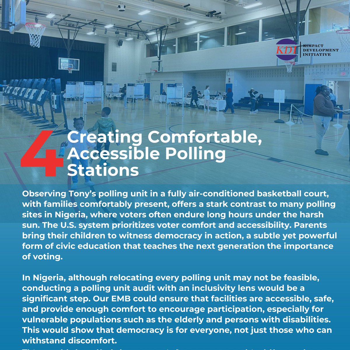 femijohn0's tweet photo. Lessons 4 to 7 from Tony's 25 Years as a Polling Site Coordinator!
As we at @KDI_ng continue to engage with election experts and administrators at the #USEP2024, I am delighted to share more valuable insights from Tony.
#ElectionLessons #KDI #USEP https://t.co/p3YVYovzo8
