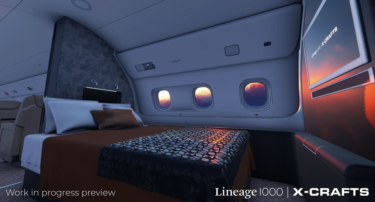 simflight's tweet photo. X-Crafts - The Embraer Lineage 1000 XP12/11 Soon at SIMMARKET
https://t.co/GAOTWf3Iex
#flightsim #XCrafts #Xplane #Embraer #Preview #Lineage1000 #XP12 #XP11 #BusinessAviation #Jet #Aircraft https://t.co/1xVNBgykpf