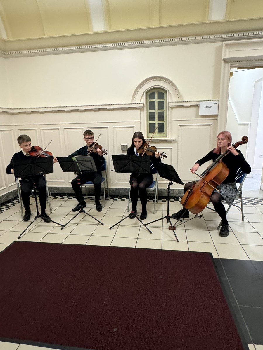 🎵🎶 Very proud of our young musicians from Belmont, Kyle, QMA and Prestwick who showcased their skills at <a href="/ScotGovEdu/">ScotGov Education</a> Travelling Cabinet in Ayr Town Hall today. They spoke with <a href="/JohnSwinney/">John Swinney</a> and shared their experiences of music making in school and the local authority 🎵🎶