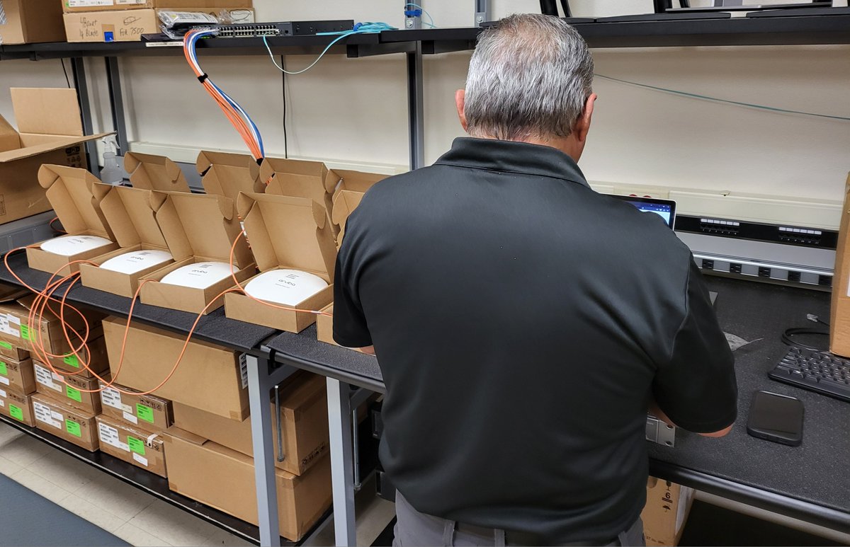 NISDTechServ's tweet image. 📶 We're thrilled to announce upgrades to our WiFi network! 🚀 Wider coverage and more reliable connections are coming your way. Get ready for a seamless online experience!
#NISD #WIFI #NetworkReliability