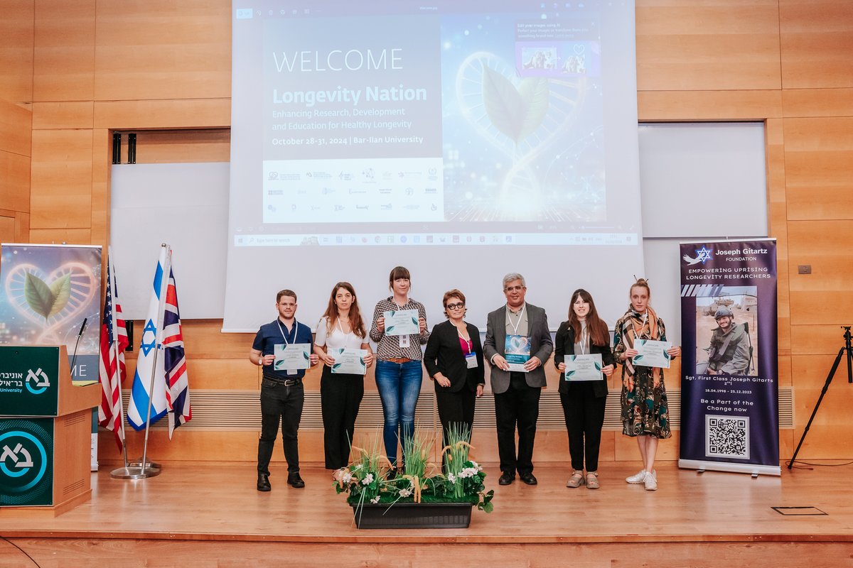 It was great to present my work at Longevity Nation Conference (longevitynation.org) at Bar Ilan University. Thank you Ilia Stambler <a href="/ILAISRLA/">Ilia Stambler</a>  for wonderful organization. Happy that my work is getting recognition and was awarded first prize by conference committee  ;)