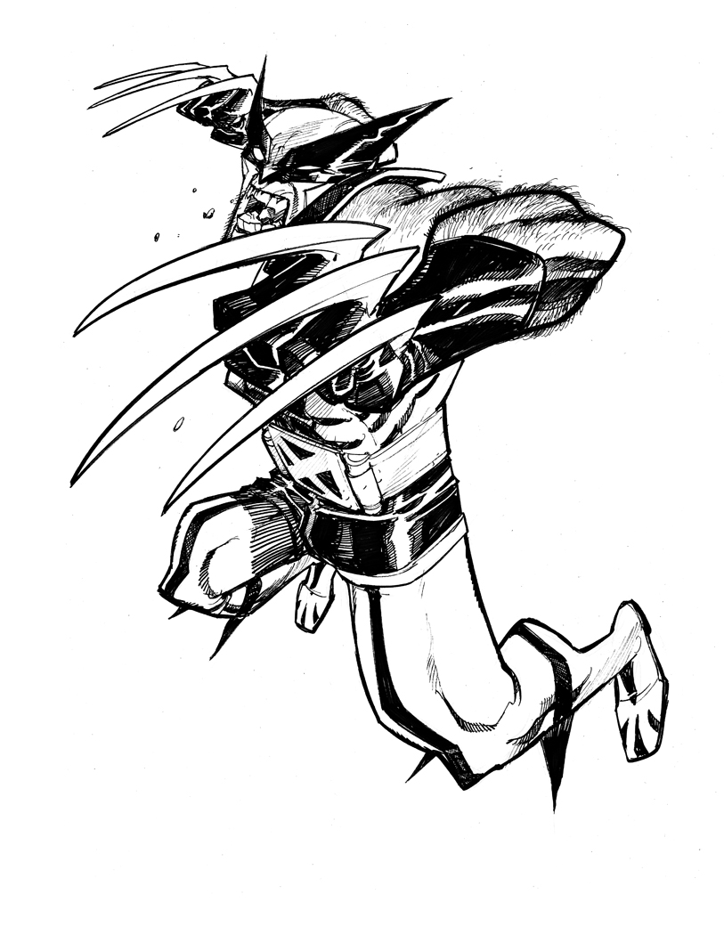 Stick em with the pointy ends!