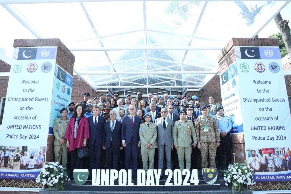 Christian Saunders (@cfsaundersun) on Twitter photo Marking <a href="/UNPOL/">United Nations Police</a> Day in Islamabad 🇵🇰: reaffirming our unwavering commitment to protecting the most vulnerable and eradicating sexual exploitation and abuse from our ranks. Committed leadership and comprehensive education can create a culture of respect, accountability, and safety. Marking <a href="/UNPOL/">United Nations Police</a> Day in Islamabad 🇵🇰: reaffirming our unwavering commitment to protecting the most vulnerable and eradicating sexual exploitation and abuse from our ranks. Committed leadership and comprehensive education can create a culture of respect, accountability, and safety.