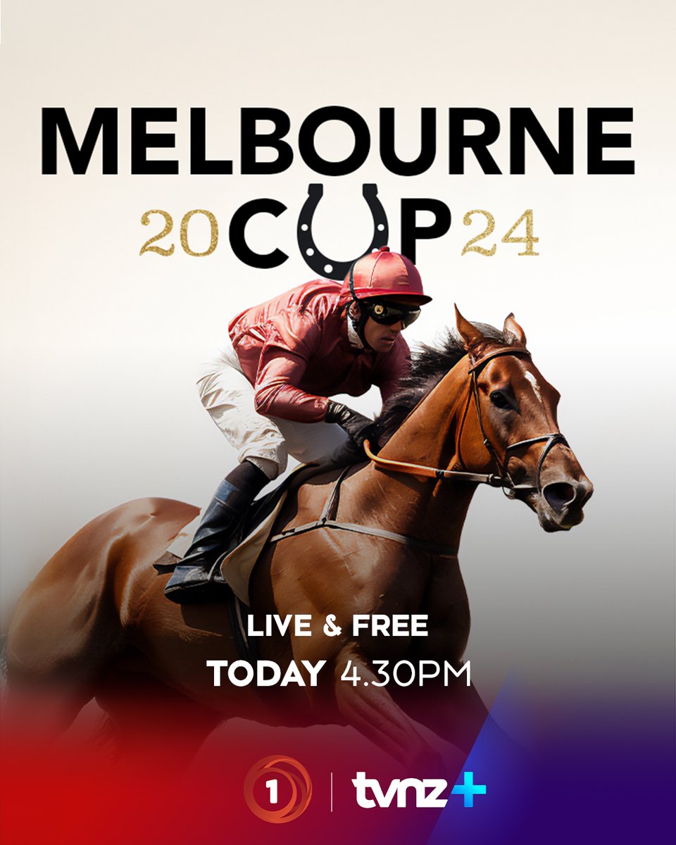 Join us this afternoon as we bring you live coverage from the Trackside Premier team at Flemington for the 164th running of the Race that Stops a Nation 🏆🏇

Melbourne Cup 2024 | LIVE &amp; FREE from 4.30pm on TVNZ 1 and TVNZ+