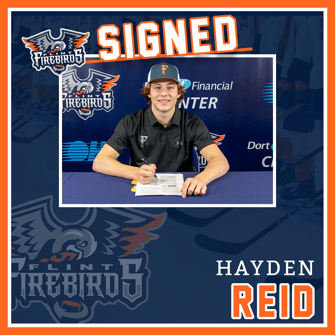 FlintFirebirds's tweet image. The Firebirds are proud to announce that University of Minnesota commit Hayden Reid of the USHL's Sioux Falls Stampede has been signed to an #OHL Scholarship and Development Agreement.
🗞️: chl.ca/ohl-firebirds/…
