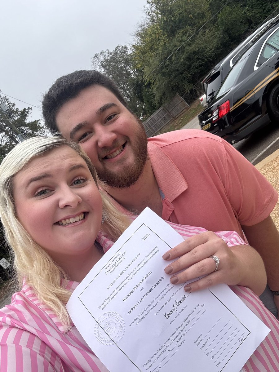 PatienceSatty's tweet photo. Marriage license: ✅
One step closer to marrying the love of my life 💍🥹💕
#26daysleft #VeitchtoSatterfield #Happilyeverafter 🫶🏻🫶🏻 https://t.co/RudlfStvuG