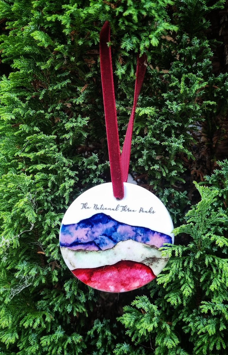 Another new product on the website this evening
The National Three Peaks ceramic ornament is now available to order at gyow.org.uk 

#threepeakschallenge #ukthreepeaks #threepeaks #climb #walk