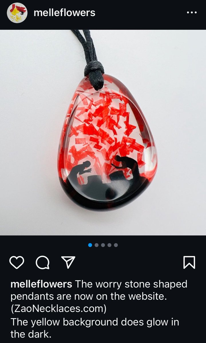 ZaoNecklaces's tweet image. The worry stone shaped pendants are up on zaonecklaces.com under Ohio Duo.