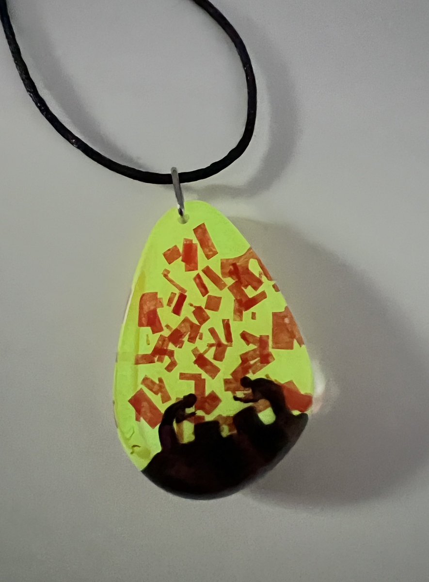ZaoNecklaces's tweet image. The worry stone shaped pendants are up on zaonecklaces.com under Ohio Duo.