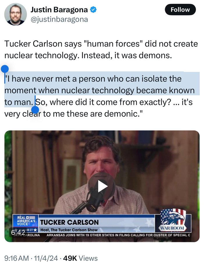 I guess he watched Barbie instead