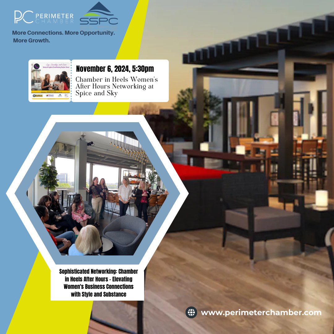 🌟 Last call, professionals! 🌟 RSVP is still open: 

Chamber In Heels: perimeterchamber.com/redirect-event…

Edge City: perimeterchamber.glueup.com/event/111060

 #SandySpringsChamber #ChamberInHeels #EdgeCity #LastChance #BringAFriend