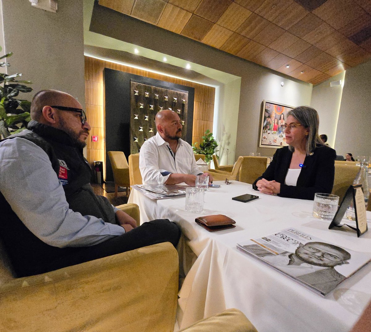 leonblanco's tweet image. Un gusto charl con @Dahlia_Neumann Agregada de prensa, cultura y diplomacia de la embajada de Israel en México @IsraelinSpanish @IsraelinMexico  en entrevista para @aldialogomx y @sonperfiles