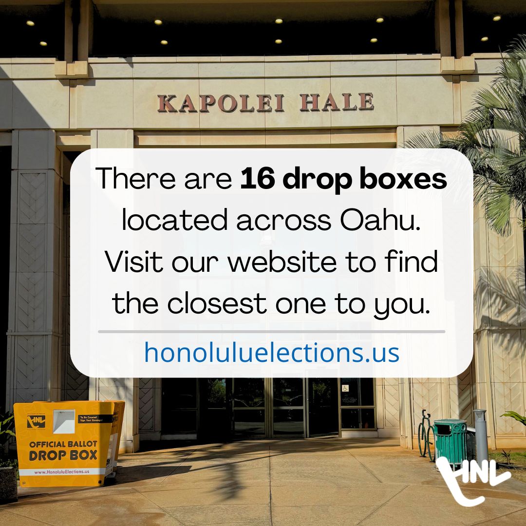 Honolulu Elections Division tweet media