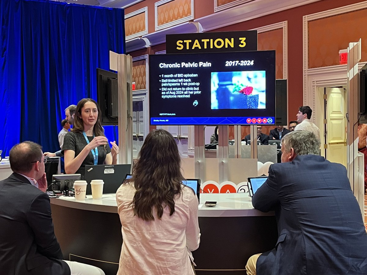 Shelby Frantz, MD (@shelbyfrantzmd) on Twitter photo Vandy IR representing at #VIVA24 presenting on pulmonary sequestration embolization, complex foreign body retrieval, and PeVD with May-Thurner syndrome. <a href="/FagelBrian/">Brian Fagel</a> @DemetriosGeanon @VUMCradiology <a href="/VIVAPhysicians/">The VIVA Foundation</a> #Irad Vandy IR representing at #VIVA24 presenting on pulmonary sequestration embolization, complex foreign body retrieval, and PeVD with May-Thurner syndrome. <a href="/FagelBrian/">Brian Fagel</a> @DemetriosGeanon @VUMCradiology <a href="/VIVAPhysicians/">The VIVA Foundation</a> #Irad