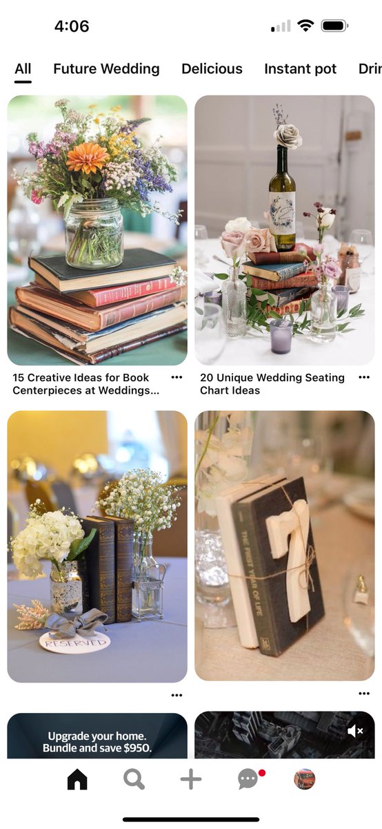StreakFast's tweet photo. When you start looking at decorating ideas on Pinterest and now every time you get on Pinterest it looks like this https://t.co/6qKyEfm5Rk