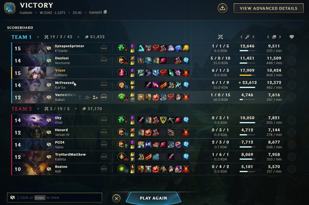 Vixenlol's tweet image. Quick little 2-0 to put us into the next round❣️