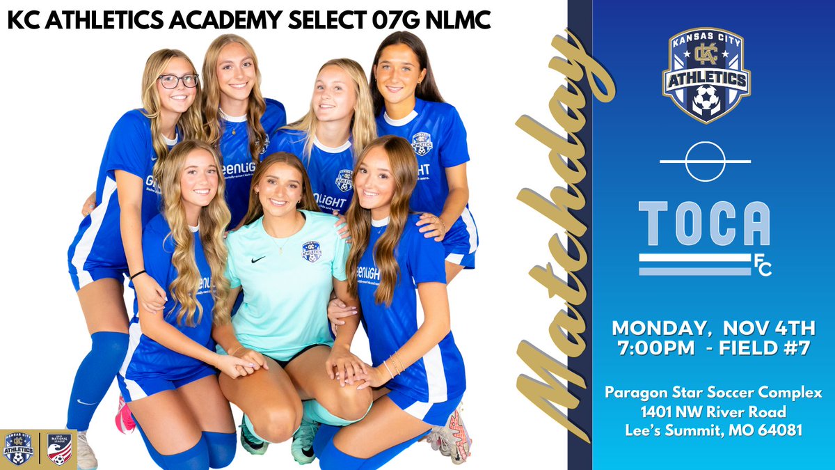 KC Athletics Academy Select 07G NLMC tweet media