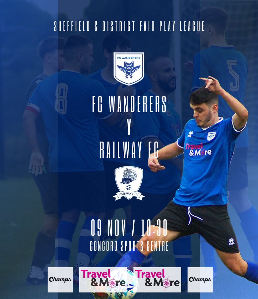 Daring to dream about a third win on the spin?!..
Tough game this weekend though against a stubborn <a href="/RailwayFc2023/">Railway Fc</a> side sitting pretty in 2nd place atm

📍 Concord Sports Centre, S5 6AE
📆 Saturday 09 November
🕥 10:30 kick off