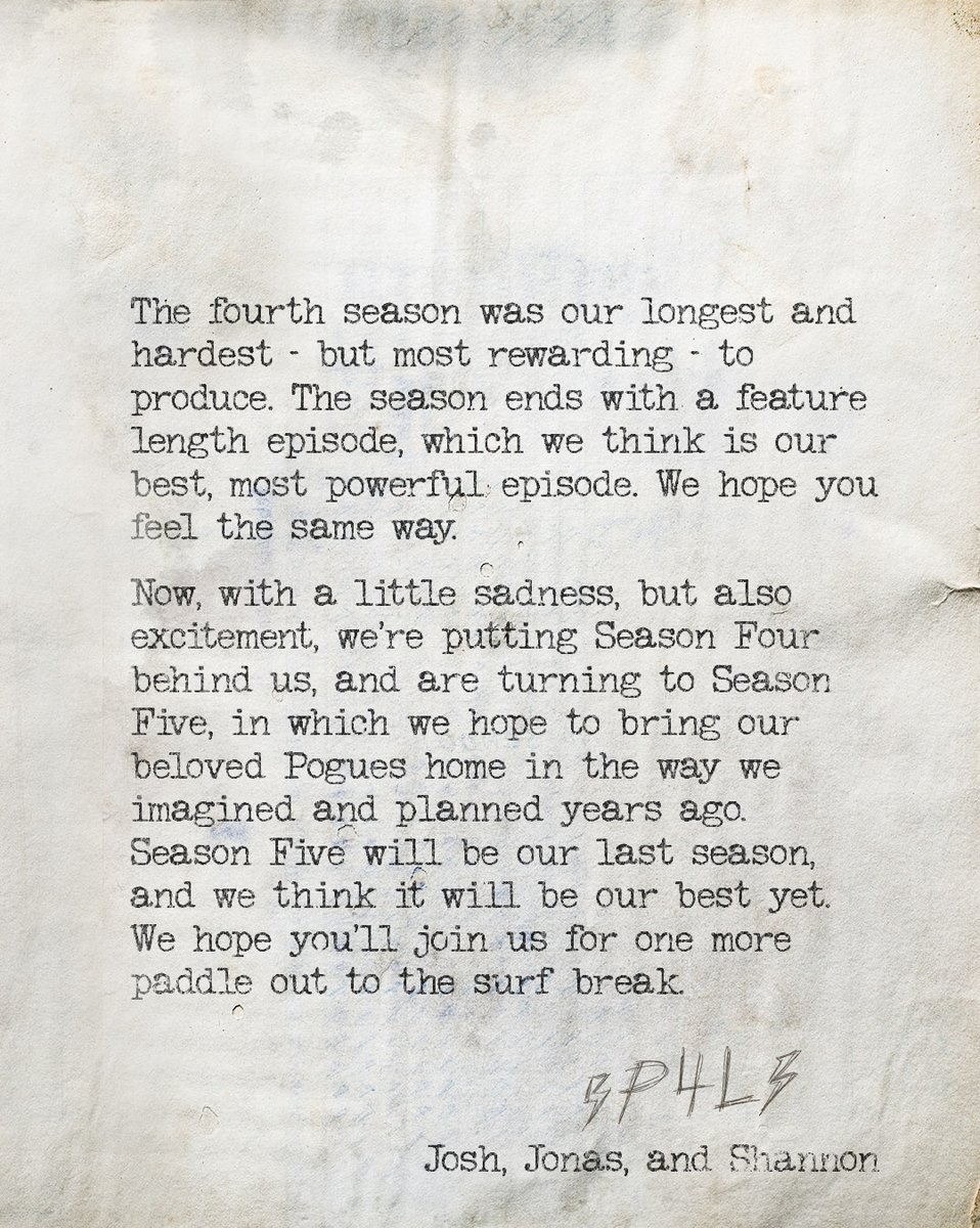 The ride ain't over yet 💥 Outer Banks will return for a 5th and final season!