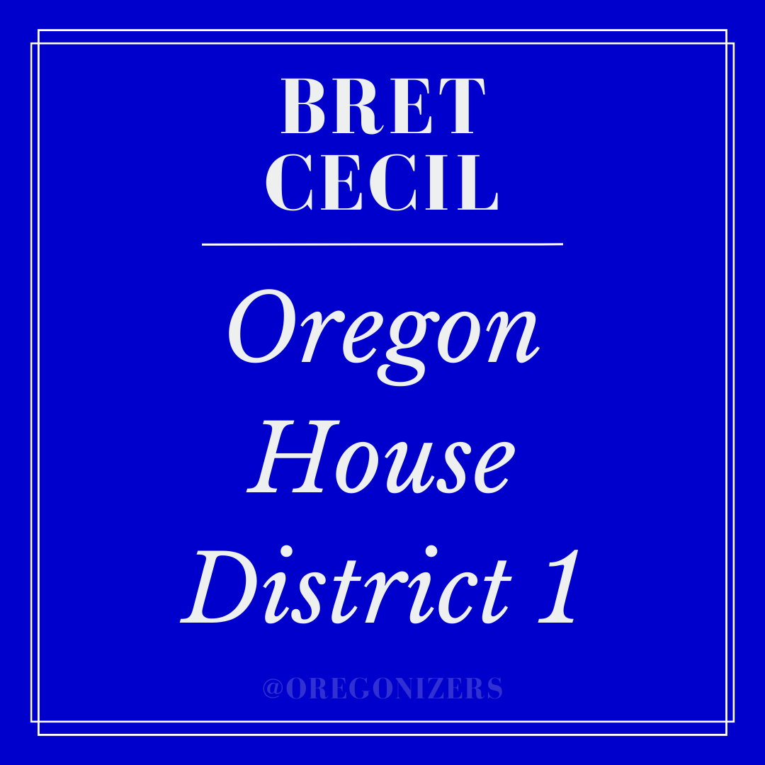 .<a href="/BretACecil/">Bret Cecil</a> is standing up for a cleaner, greener, and more just Oregon. Let’s help send him to Salem to represent HD1 and push for change. 🗳️💙 #ORPol #VoteBlue2024