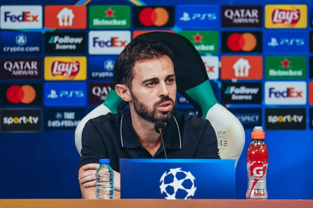 Bernardo Silva: "Sporting é a melhor equipa em Portugal a jogar futebol, de longe"