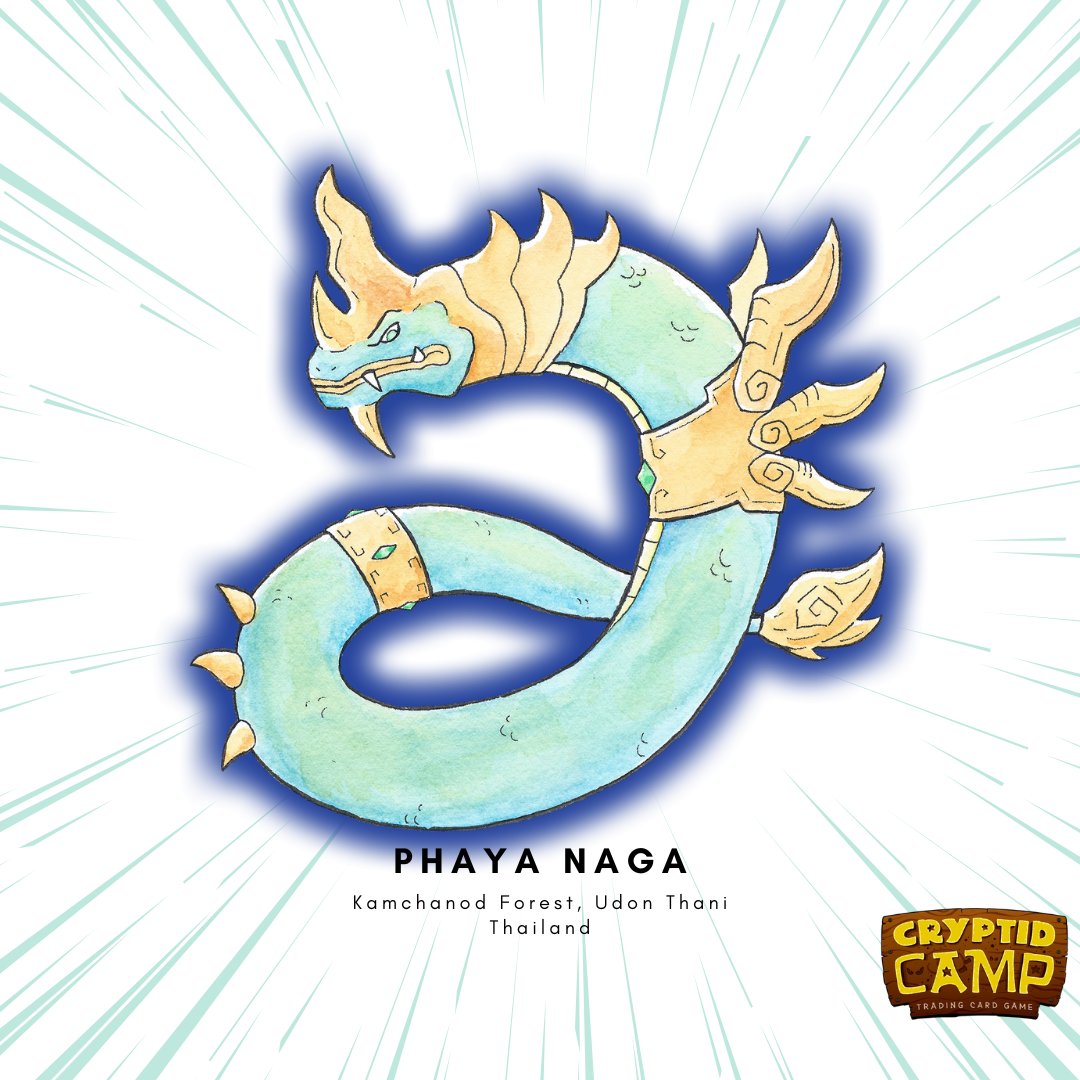 It's a great day for a Cryptid art drop 👀

Phaya Naga art by <a href="/TannerWrightArt/">Tanner Wright (COMMS OPEN)</a> ✨

Cryptidcamp.com to check out the Kickstarter!
