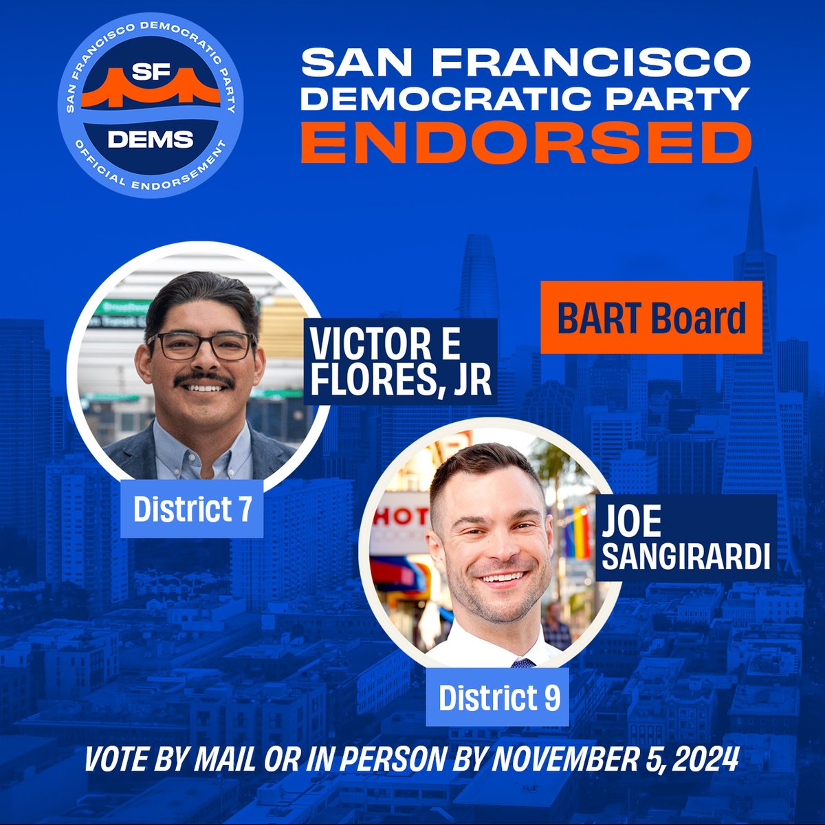 SF Democratic Party tweet media