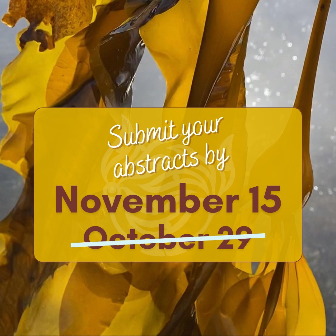 International Seaweed Symposium (ISS) tweet media