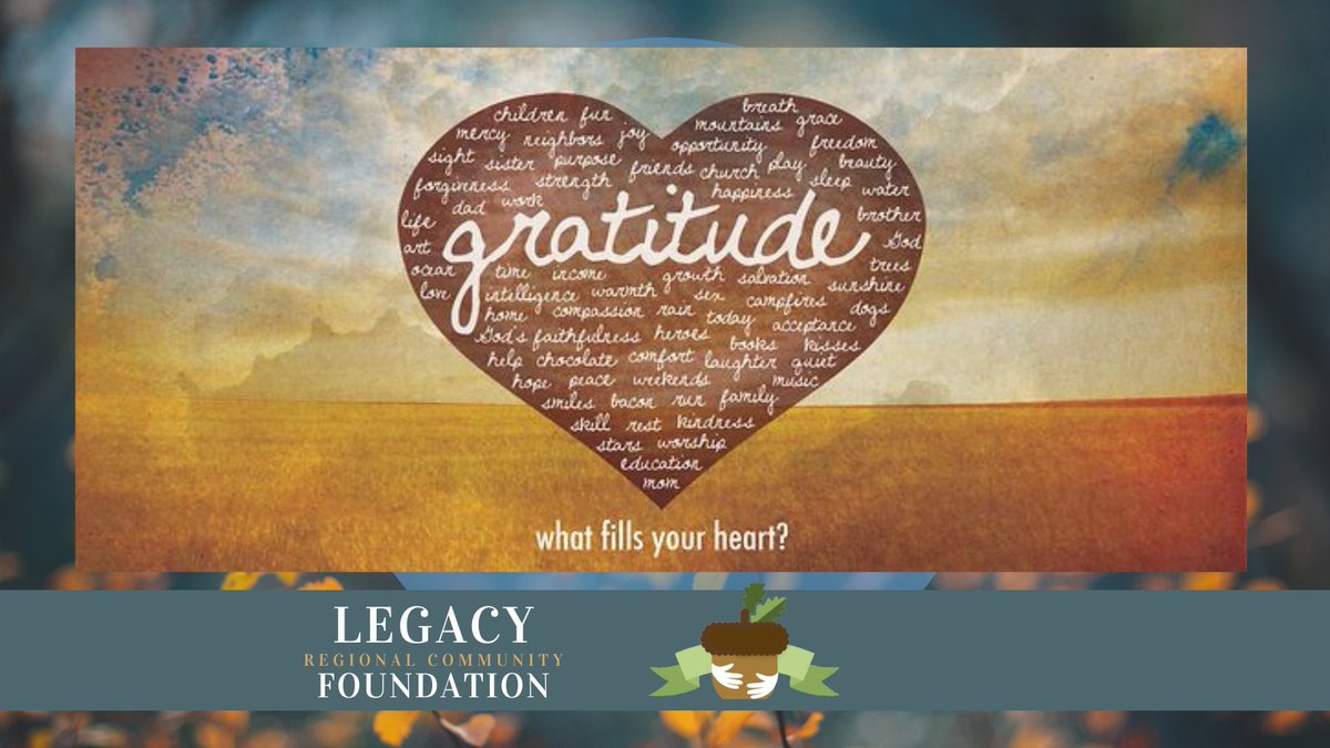 LegacyFoundati4's tweet photo. We work with donors to carry out their charitable wishes - sometimes they come to us knowing where they hope to make an impact but others ask questions about where help is needed. Share with us what fills your heart at https://t.co/OCKgXp1riJ.

#GiveGrowGrant #LegacyFoundation https://t.co/lH9oSmbyhw