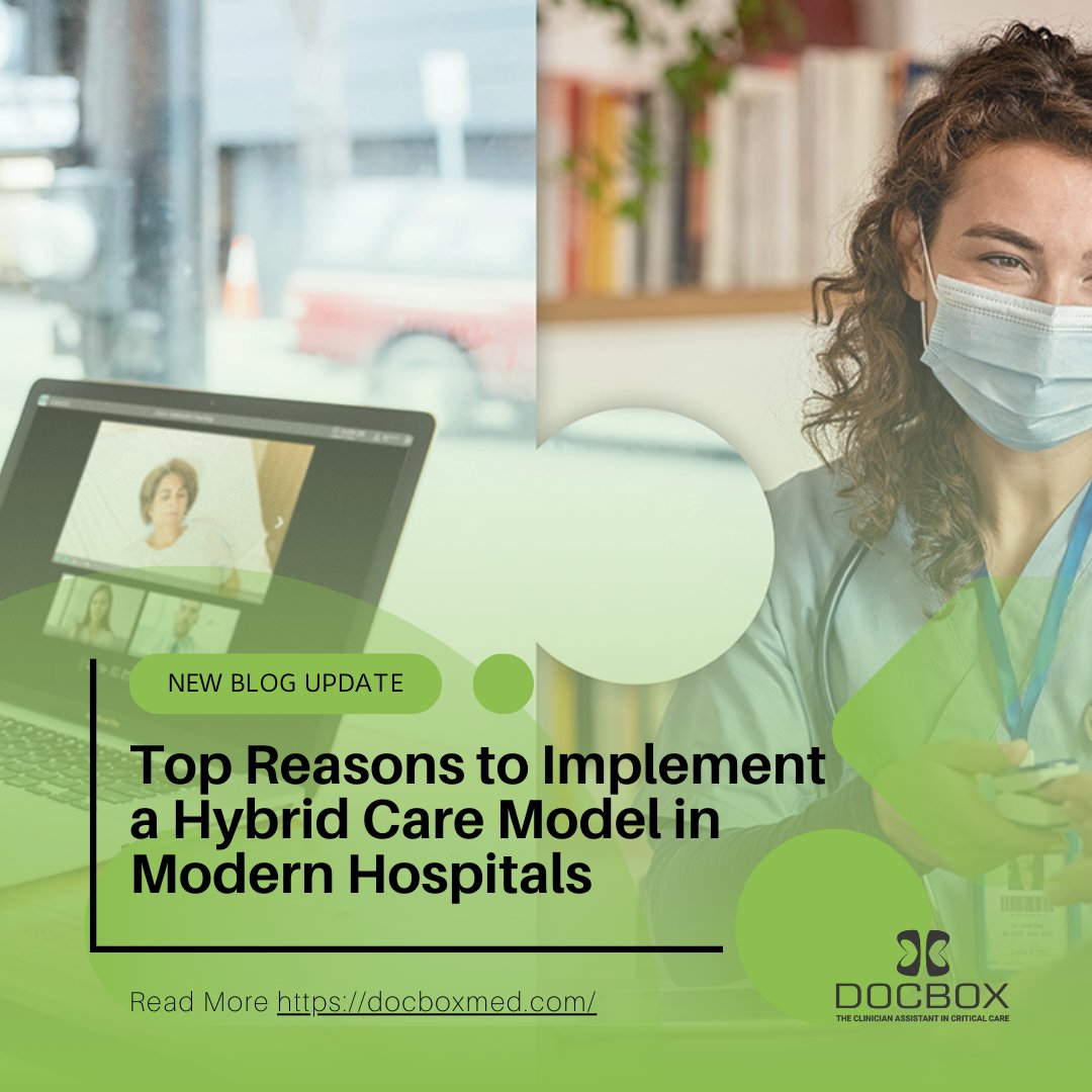 🌐 Why Hospitals Are Embracing Hybrid Care

By blending in-person and telemedicine, hospitals can reduce burnout, boost patient loyalty, and save costs. Discover how Clinician Assistant in Critical Care supports complex patient management: docboxmed.com/top-reasons-to…