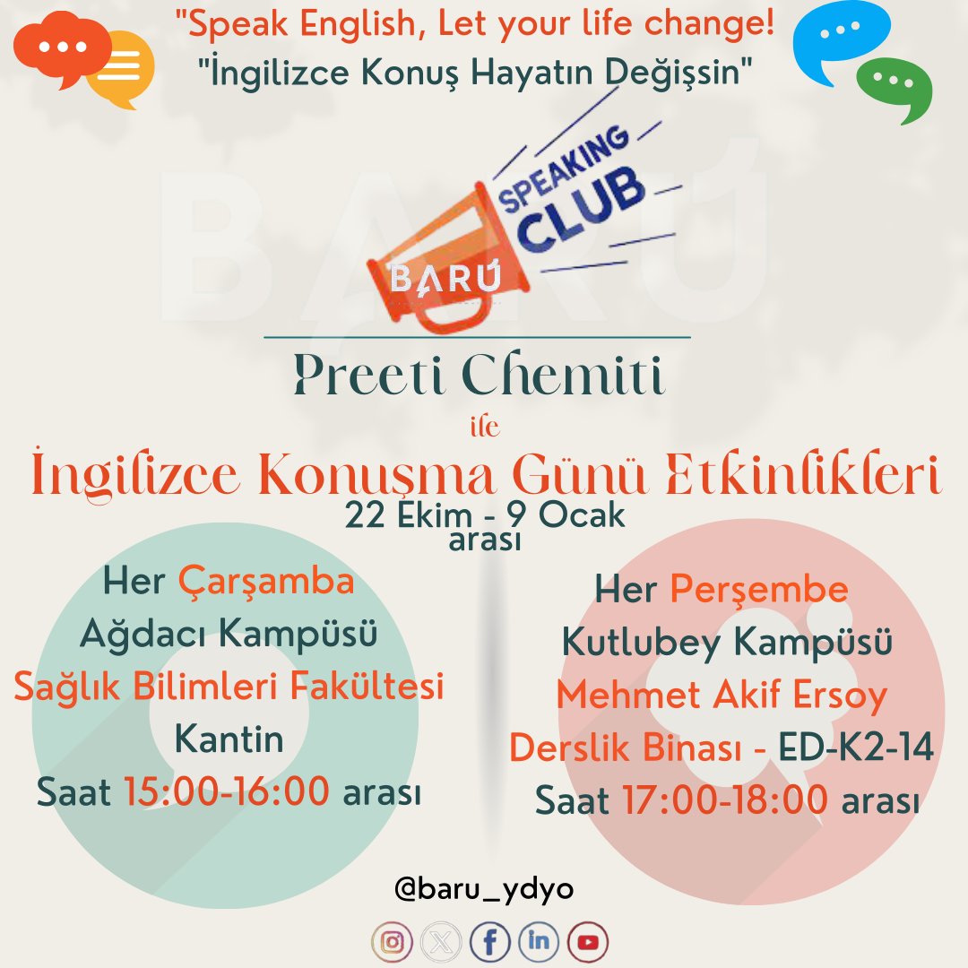 BARÜ Yabancı Diller Yüksekokulu (@baru_ydyo) on Twitter photo İngilizce Konuşma Günü Etkinlikleri - Güncelleme <a href="/baruedutr/">Bartın Üniversitesi</a> @BUOgrenciKonsey <a href="/bartinkariyer/">Bartın Üniversitesi Kariyer Merkezi</a> <a href="/BrtnUniErasmus/">BARÜ Erasmus Ofisi</a> <a href="/Bartinuni_ISO/">BartınUni ISO</a> <a href="/tomerbartin/">BARÜ-TÖMER</a> <a href="/bartinshmyo/">Bartın Üniversitesi Sağlık Hizmetleri MYO</a> <a href="/BartinMyoTurizm/">Bartın MYO Turizm ve Otel İşletmeciliği Programı</a> <a href="/bartin_myo/">Bartın Üniversitesi Bartın Meslek Yüksekokulu</a> <a href="/Orman_Fakultesi/">Bartın Üniversitesi Orman Fakültesi</a> <a href="/bartinshmyo/">Bartın Üniversitesi Sağlık Hizmetleri MYO</a> <a href="/bartinsaglik/">bartinsaglik</a> <a href="/barcevtoplulugu/">BARÇEV</a> <a href="/BARU_ELT/">BARU English Language Teaching</a> <a href="/PDB_BARU/">Bartın Üniversitesi Personel Daire Başkanlığı</a> <a href="/BartinYDK/">Bartın Üniversitesi Yabancı Diller Kulübü</a> İngilizce Konuşma Günü Etkinlikleri - Güncelleme <a href="/baruedutr/">Bartın Üniversitesi</a> @BUOgrenciKonsey <a href="/bartinkariyer/">Bartın Üniversitesi Kariyer Merkezi</a> <a href="/BrtnUniErasmus/">BARÜ Erasmus Ofisi</a> <a href="/Bartinuni_ISO/">BartınUni ISO</a> <a href="/tomerbartin/">BARÜ-TÖMER</a> <a href="/bartinshmyo/">Bartın Üniversitesi Sağlık Hizmetleri MYO</a> <a href="/BartinMyoTurizm/">Bartın MYO Turizm ve Otel İşletmeciliği Programı</a> <a href="/bartin_myo/">Bartın Üniversitesi Bartın Meslek Yüksekokulu</a> <a href="/Orman_Fakultesi/">Bartın Üniversitesi Orman Fakültesi</a> <a href="/bartinshmyo/">Bartın Üniversitesi Sağlık Hizmetleri MYO</a> <a href="/bartinsaglik/">bartinsaglik</a> <a href="/barcevtoplulugu/">BARÇEV</a> <a href="/BARU_ELT/">BARU English Language Teaching</a> <a href="/PDB_BARU/">Bartın Üniversitesi Personel Daire Başkanlığı</a> <a href="/BartinYDK/">Bartın Üniversitesi Yabancı Diller Kulübü</a>