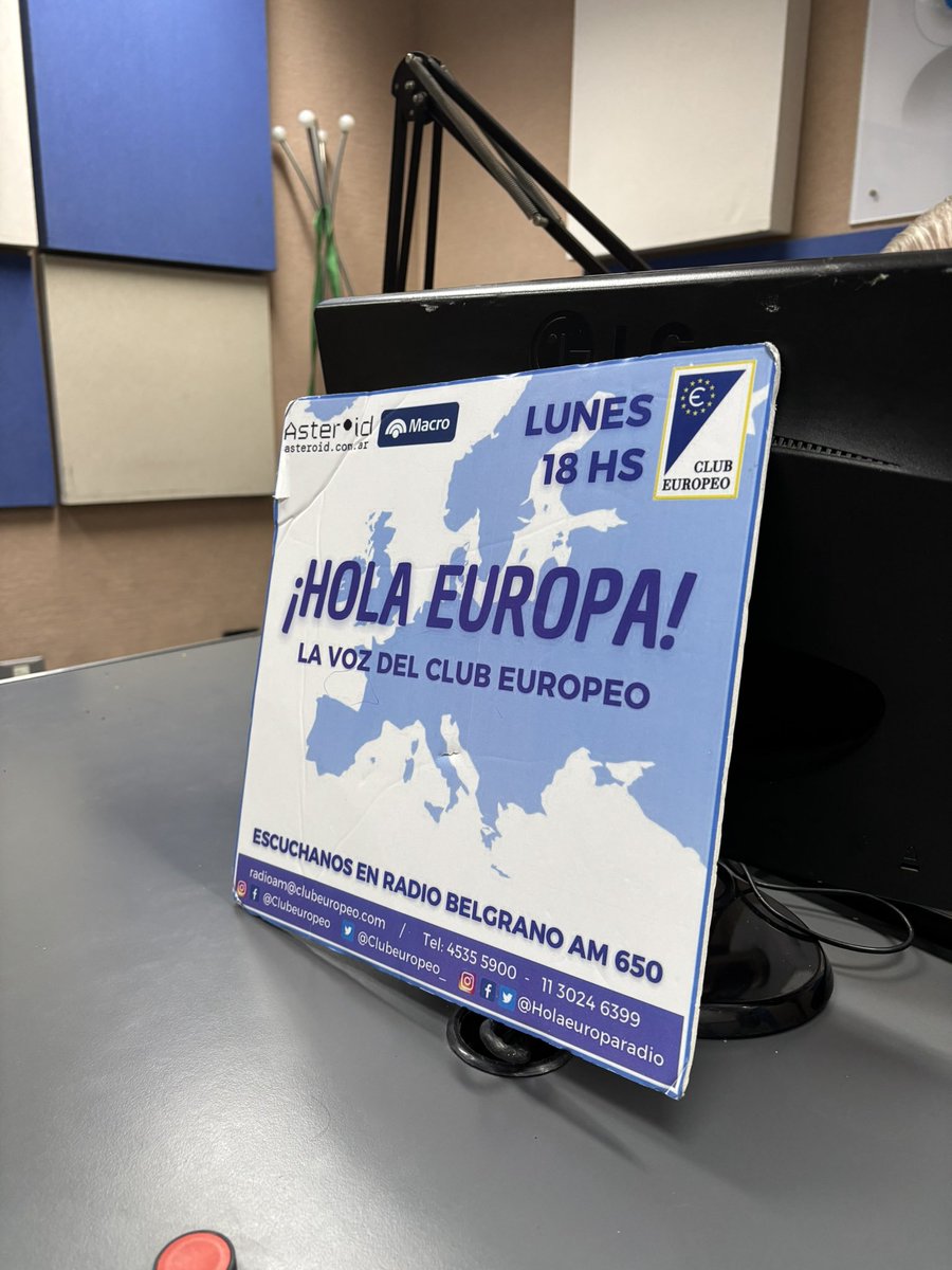En breve en vivo por radio <a href="/holaeuroparadio/">Hola Europa</a> para hablar sobre la cooperación universitaria franco-argentina <a href="/IFArgentine/">Institut français AR</a> <a href="/CampusFranceArg/">CampusFranceArgentina</a> y acerca de #TransicionDigital de la administración pública