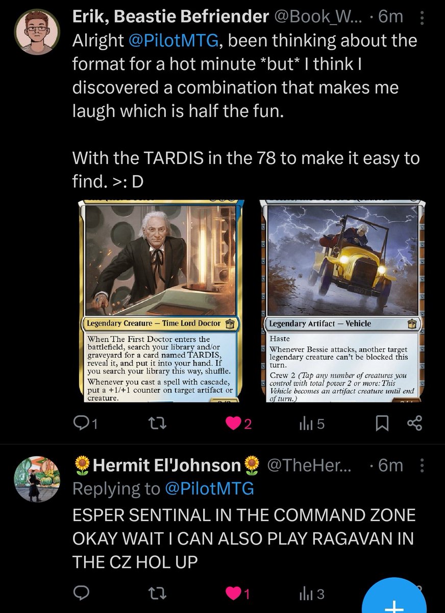 Before launch, the team referred to very high power decks as "Ace Pilot" as our sort of cEDH equivalent. This is why the destinction is important:
