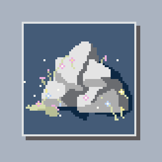 Sstellium's tweet photo. This isn't a #boulder, it's a rock :')
Did today's #pixel_dailies during the co-work stream today. https://t.co/YvfDWJKhq6