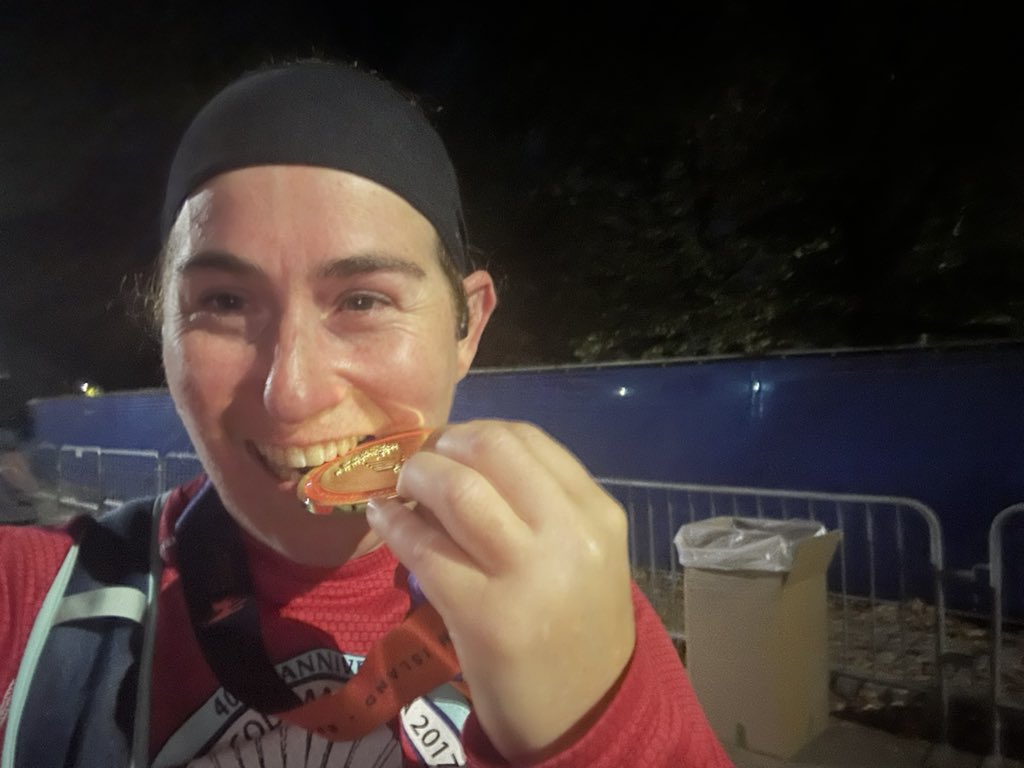 Russo1Melissa's tweet photo. Ran NYC Marathon for the Marfan Foubdation which gives support, education and research $$ to genetic causes of aortic dissection. Please consider donating 
https://t.co/1sx09fcx4m https://t.co/o0iRbwW6Kx