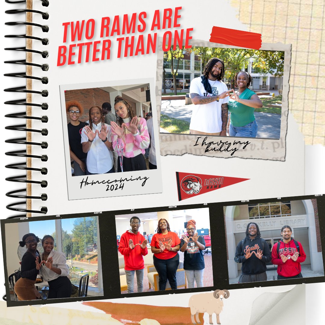 WSSURAMS's tweet photo. In collaboration with the Winston-Salem Police Department, we’re introducing the Buddy System to keep our campus safe and supportive! Remember: stay close, communicate, and check in regularly! #WSSUBuddySystem #TwoRamsBetterThanOne #WSSU #WSSUHC24 https://t.co/OziQvzwBYs